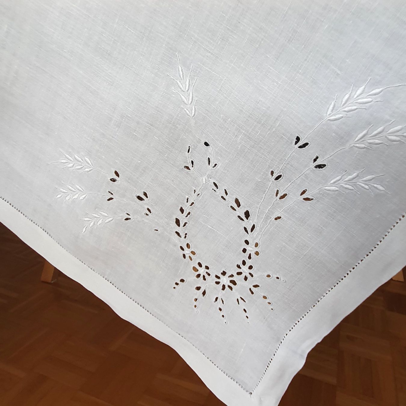 Altra biancheria da tavola: Ancienne nappe brodée main, 76 x 78 cm – Usato da Lausanne venduto da venise001 9