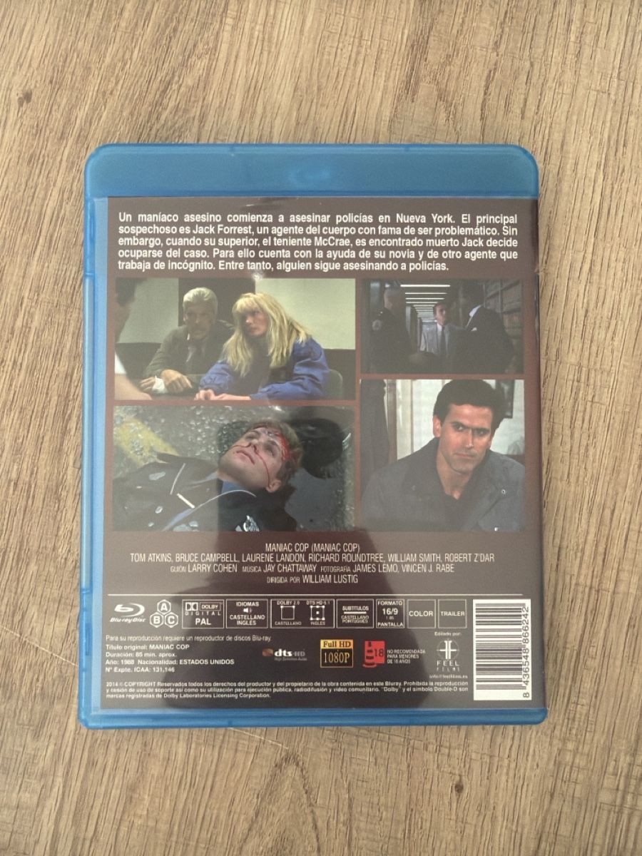 Alle DVDs: Maniac Cop (1998) BluRay – Gebraucht aus Hagendorn von masterchieff 1