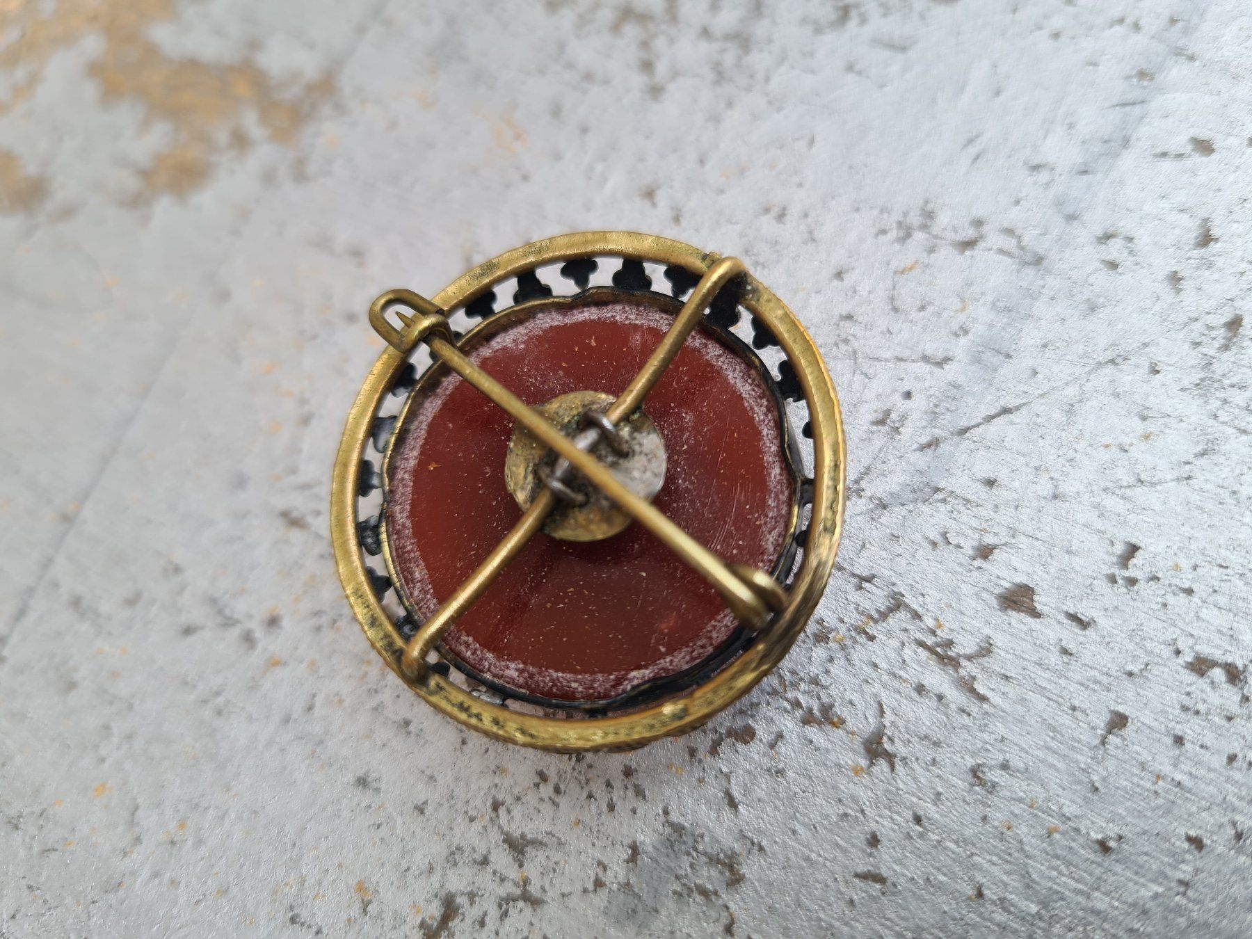Spille & Fermagli: Modeschmuck vintage-Brosche-Nr. 9 – Usato da Romanshorn venduto da Rachacha 2