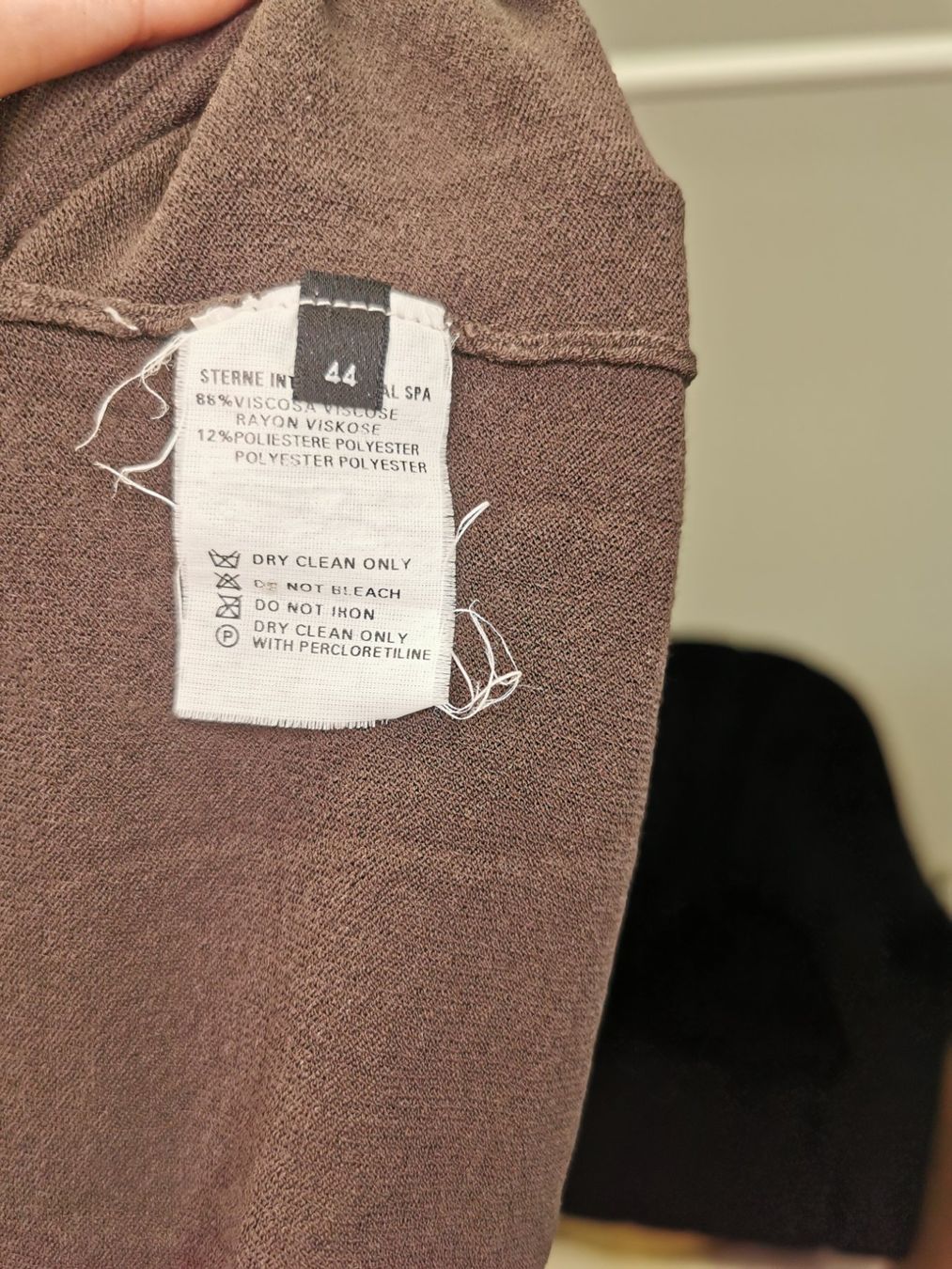 Maglioni & Felpe: Luxus Designer Pullover Modemarke Lorena Antoniazzi braun 38 – Usato da Staad SG venduto da Chirrari 2