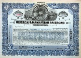Hudson & Manhattan Railroad Company - 1900er