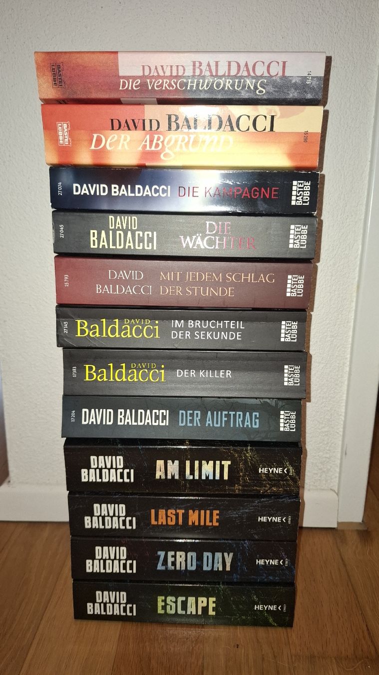 Libri: Bücher David Baldacci Konvolut gebraucht – Usato da Rotkreuz venduto da Babo21