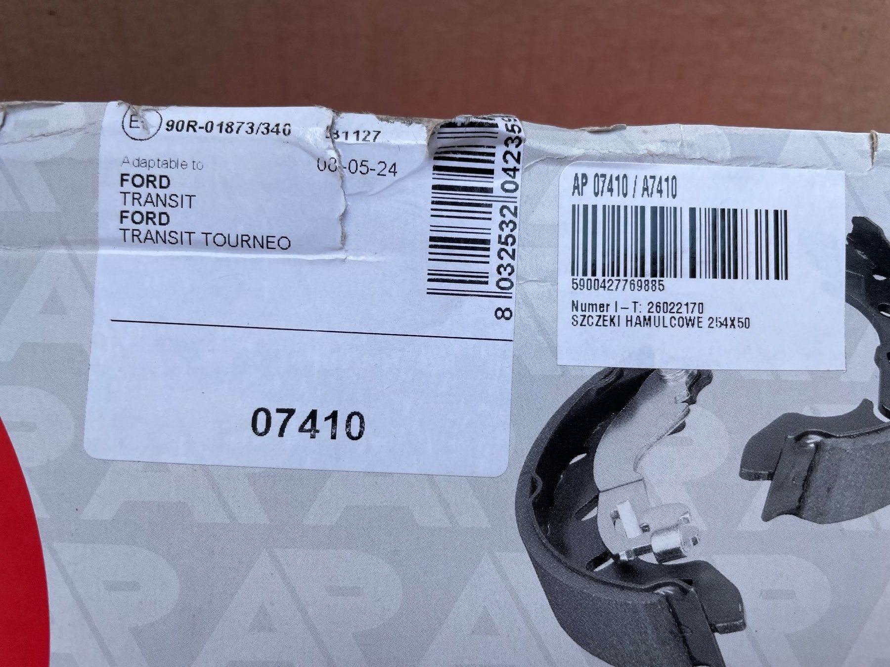 Ford Tutti pezzi di ricambio auto: Bremstrommel und Bremsbeläge Ford Transit – Nuovo e nell'imballaggio originale da Rebstein venduto da buerger71 1