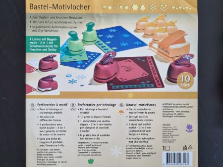 10 Motivlocher Bastelset Stanzer