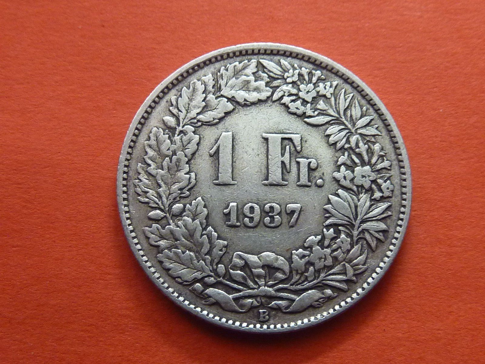Toutes les monnaies: 1 Fr.  1937 – D'occasion à Seon par aee_7gpz