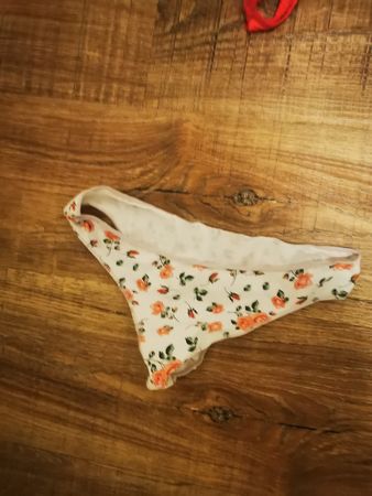Slip mit Rosenmuster, Grösse S -