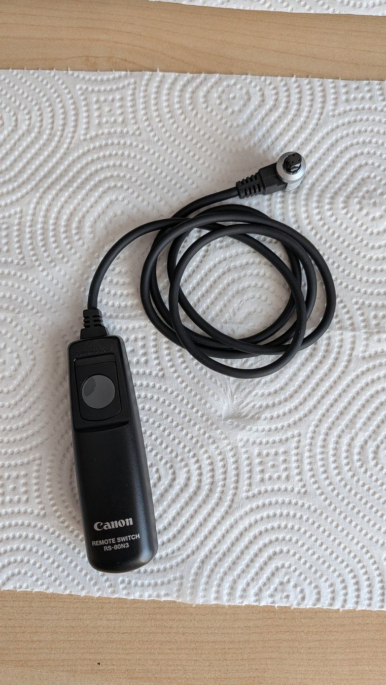 Canon Altri Accessori: Fernauslöser Canon RS80-N3 – Usato da Münsingen venduto da Rufer34 1