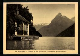 Seelisberg, Tellskapelle, Abenstimmung