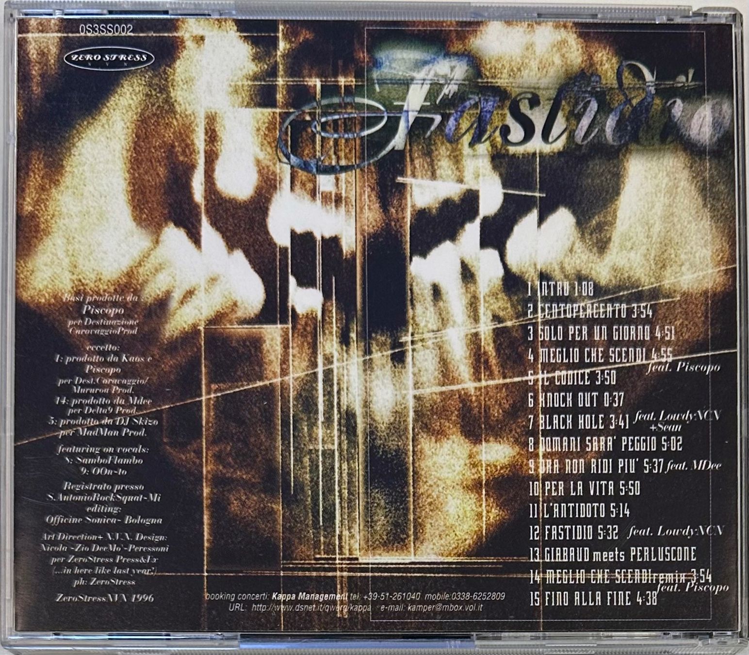 CD: Kaos – Fastidio – Usato da Martigny venduto da jereq 1