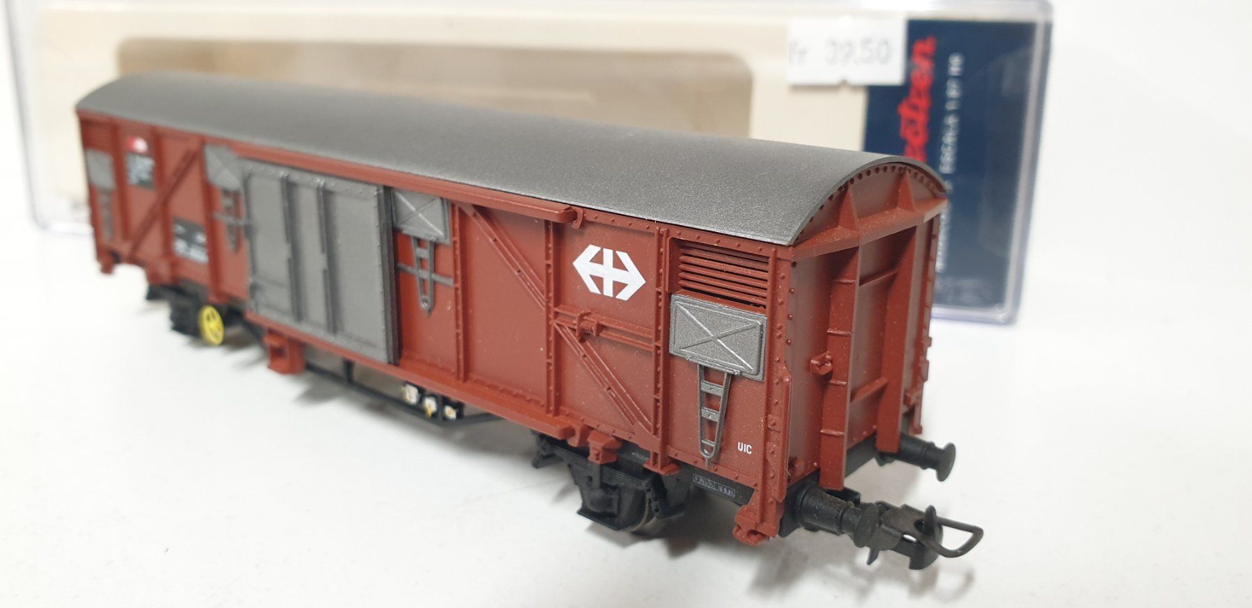 Modellini di ferrovie: Electrotren SBB Gbs Güterwagen H0/DC – Usato da Geroldswil venduto da TopTrain54 3