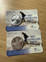 2x Netherlands 5 Euro Het Waterland Vijfje Coin 2010