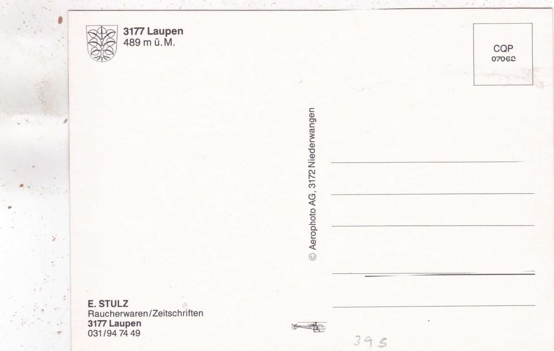 Cartes postales: Laupen – D'occasion à Herisau par Lisegrat2008 1