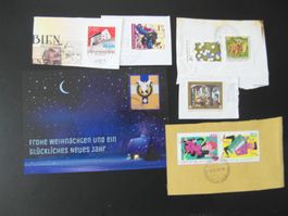 Liechtenstein  Weihnachtskarte 2022  +  10 Marken