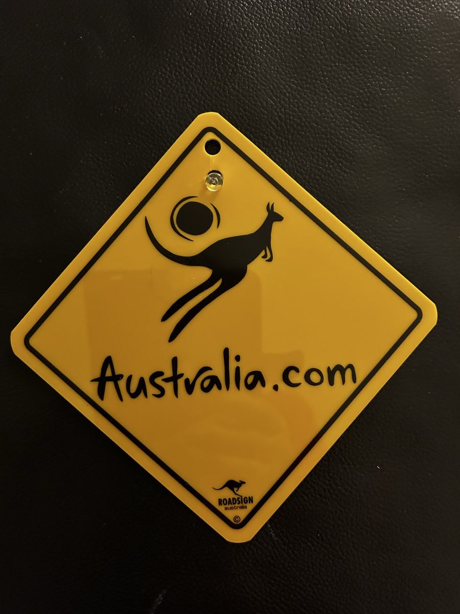 Insegne: Australia Roadsign 12,5 x 12,5 cm – Usato da Steffisburg venduto da Maratsch