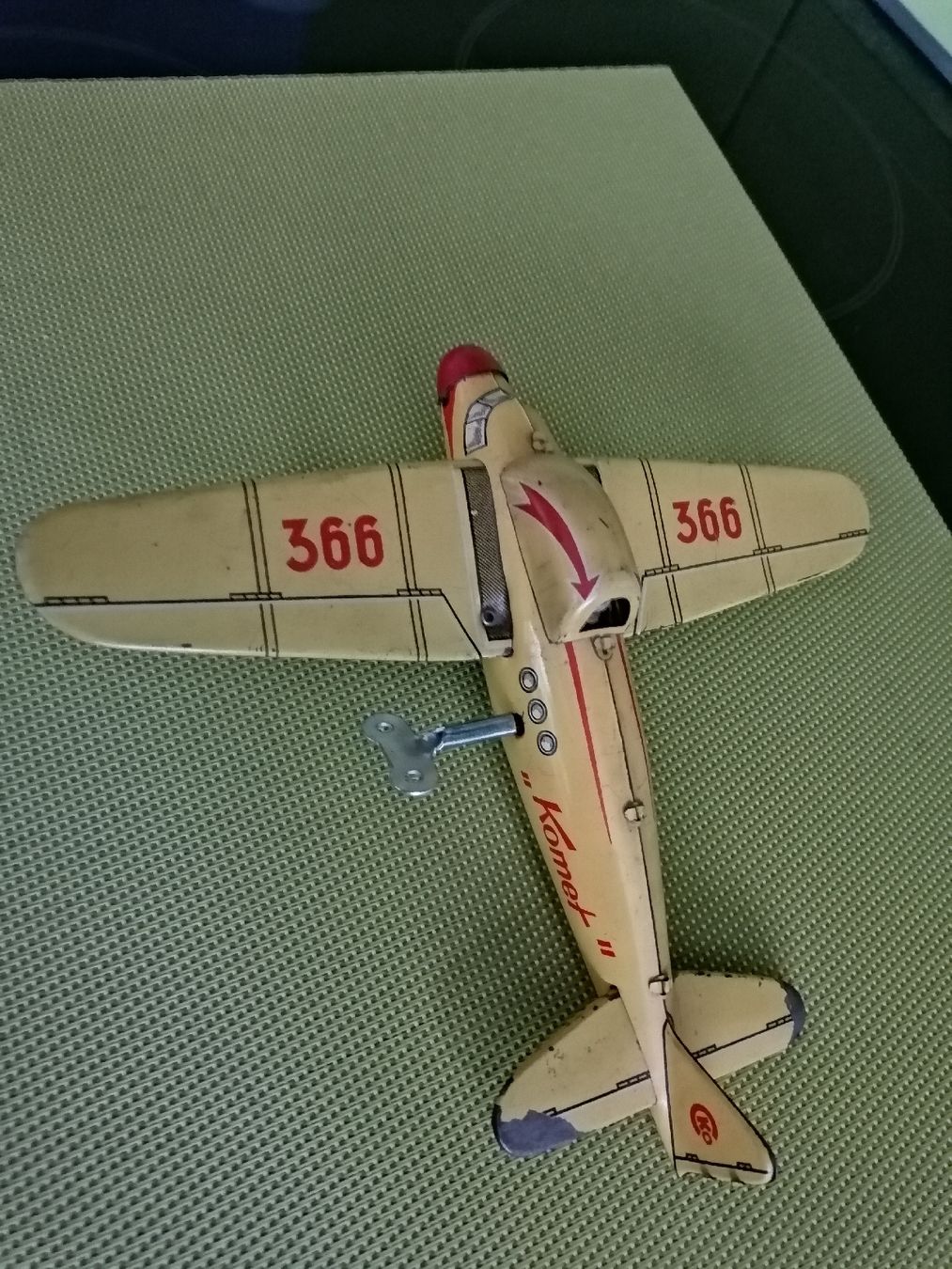 Spielzeuge: Blechsplelzeug Flugzeug Komet kellermann  – Gebraucht aus Biberist von troedlerheinz 1