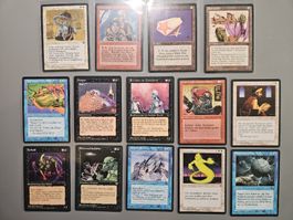 Magic The Gathering Karten 14er Set deutsch gemischt 1995