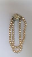 Bracelet vintage double rang de perles!