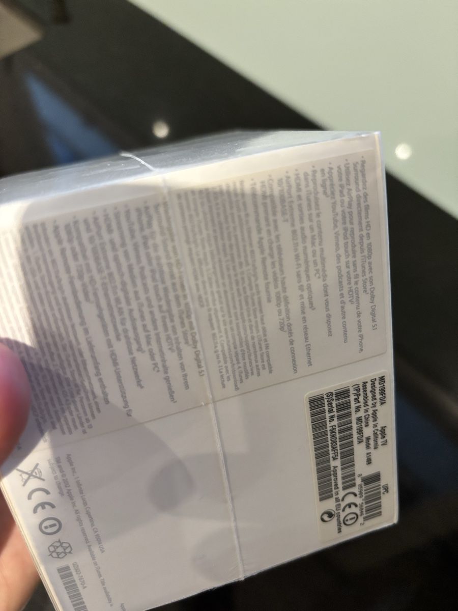 Apple Sistemi audio & multimediali: Apple TV Gerät – Nuovo e nell'imballaggio originale da Rothrist venduto da pj83 2
