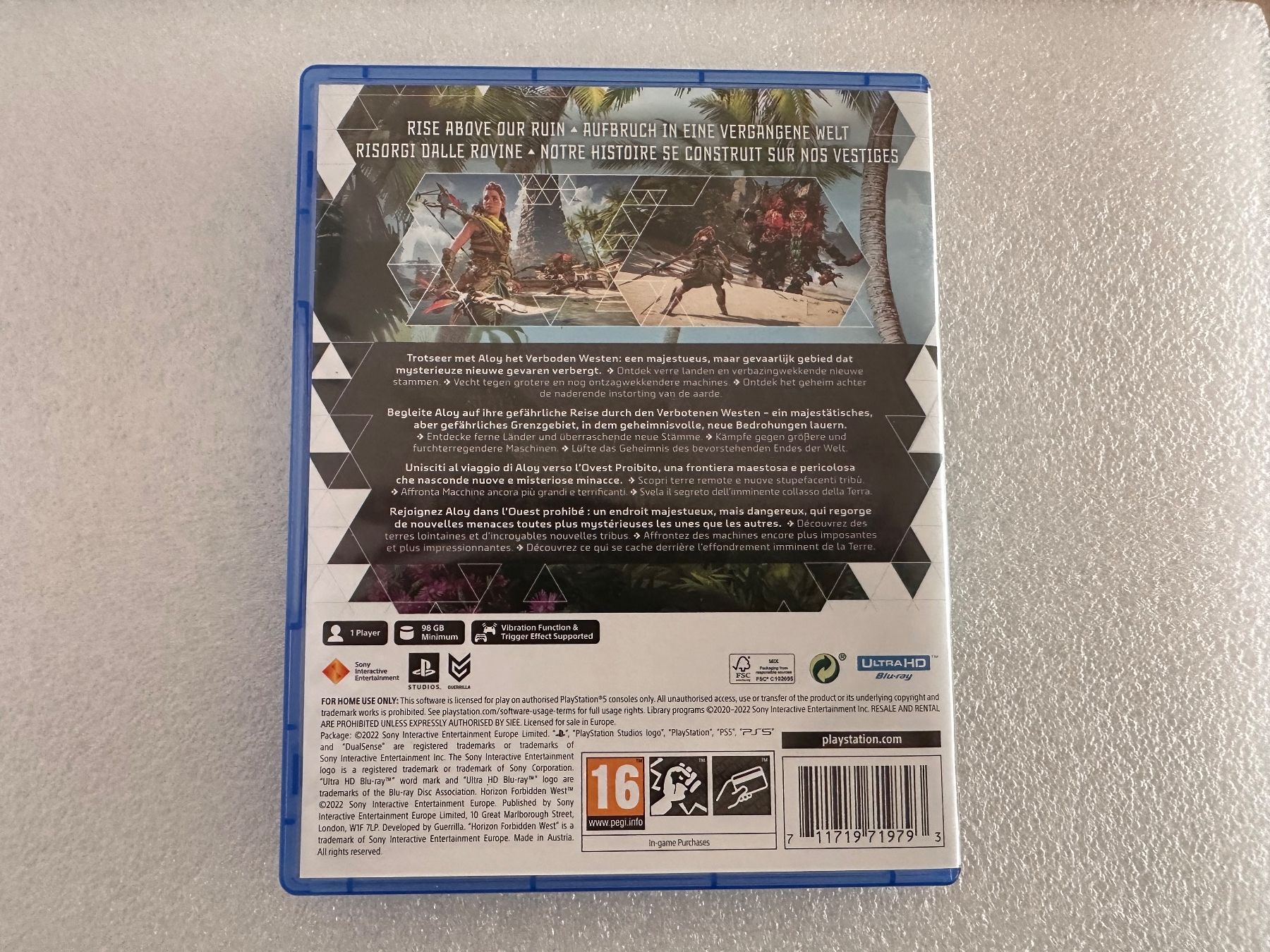 Sony Giochi: Jeu Horizon Forbidden West PS5 – Usato da La Tour-de-Peilz venduto da MD2020 1