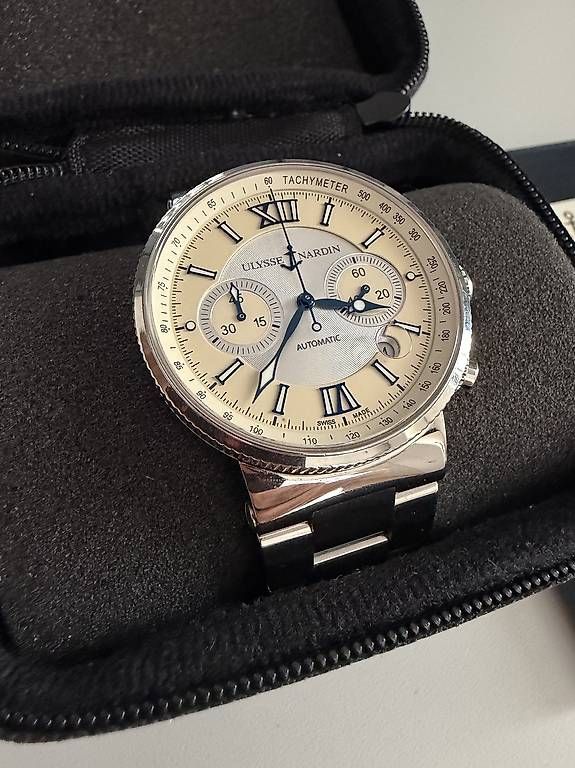 Ulysse Nardin Orologi: Ulysse Nardin Marine – Usato da Zürich venduto da timeio-swapwatch 2