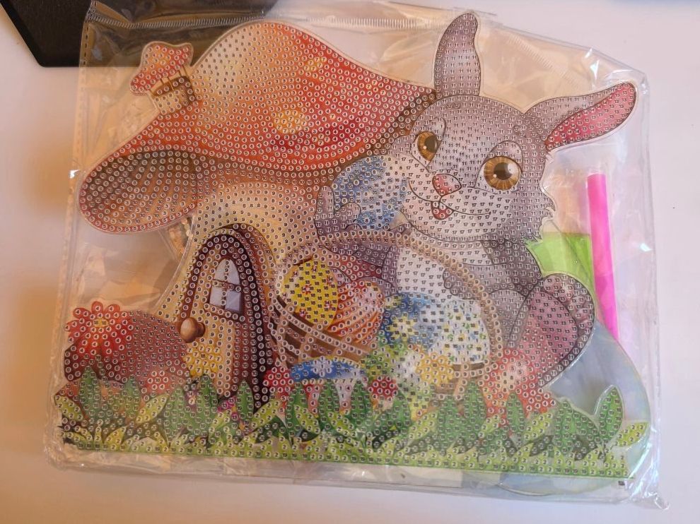 Bastelsets: DIAMOND PAINTING OSTERHASE – Neu und originalverpackt aus Dintikon von bonita099