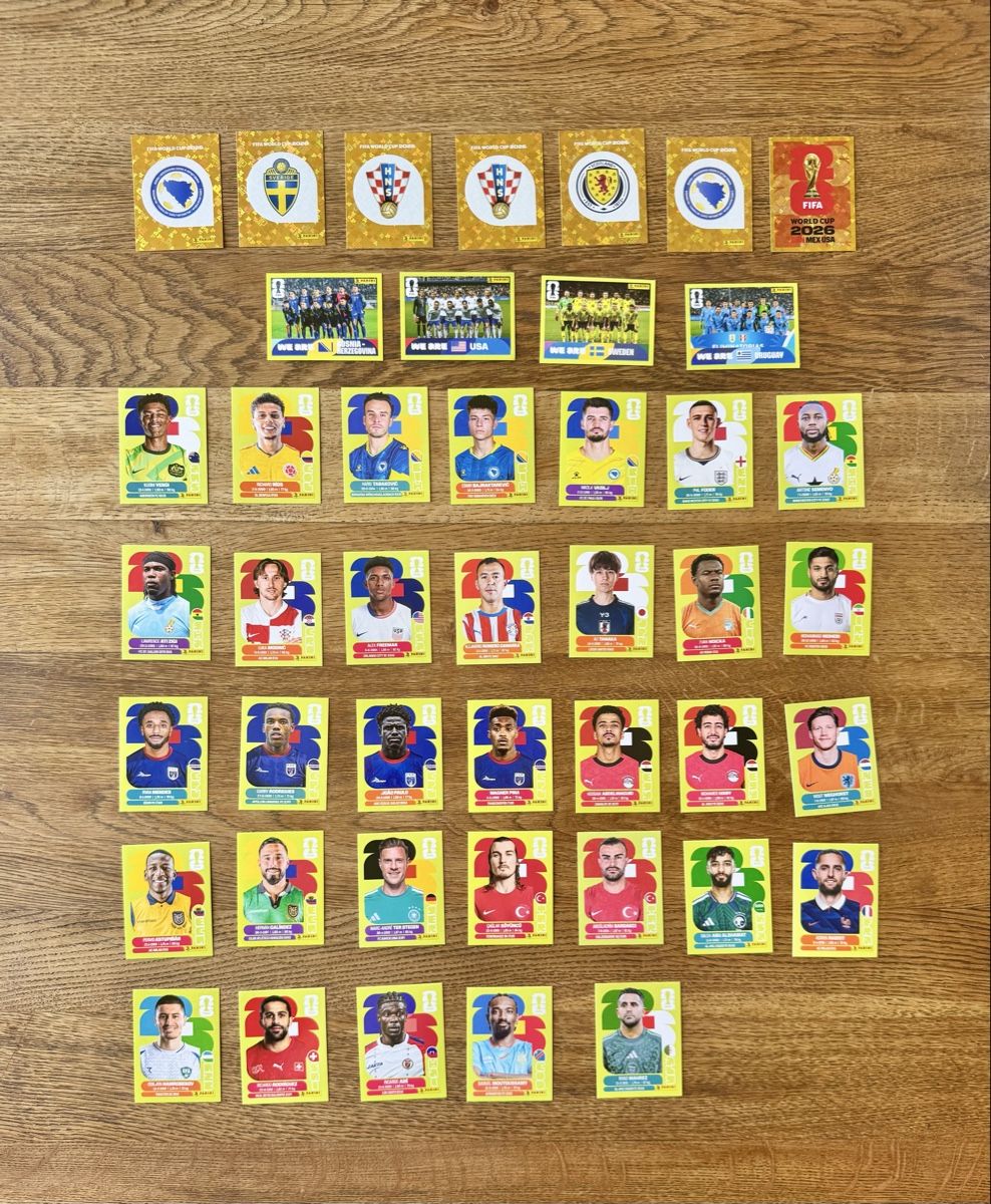 Panini Carte collezionabili: Panini WM 2026, doppelte – Nuovo (secondo la descrizione) da Emmenbrücke venduto da Lukee1901