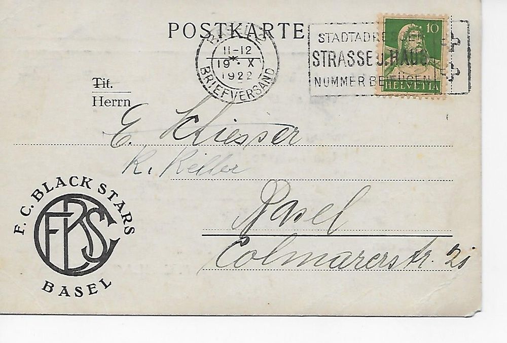 Football F.C. Black Stars Basel Kaufen auf Ricardo