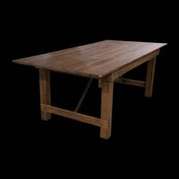 Farmtable 243 × 100 cm, Massivholz, Gastro-Qualität