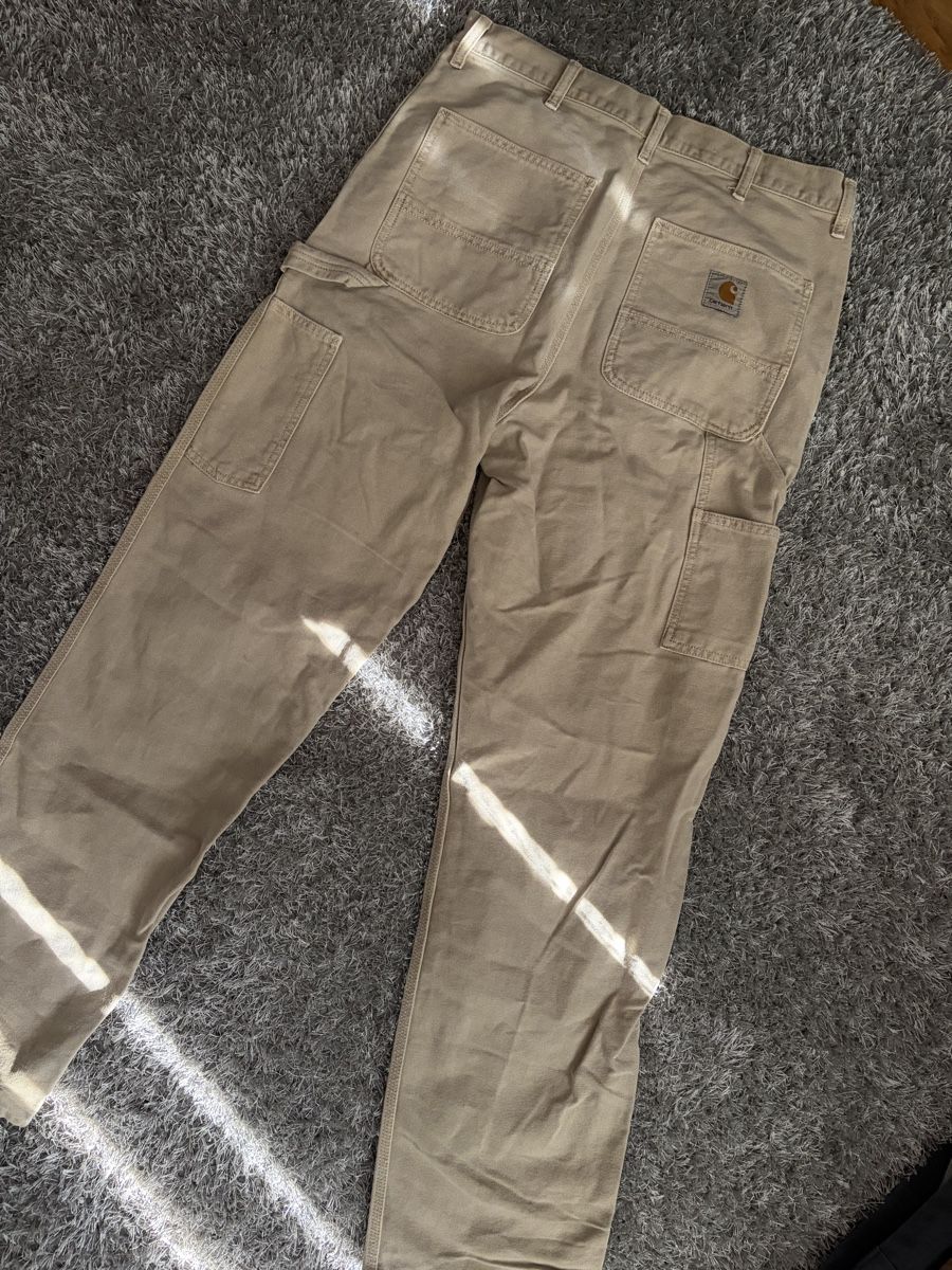 Carhartt Jeans: Carhartt Single  Pants Beige Size 32x34 – Usato da Brislach venduto da edu_t6pq 3