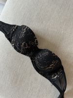 Lace Bra - Glamorous Black & Gold - Size 75B -