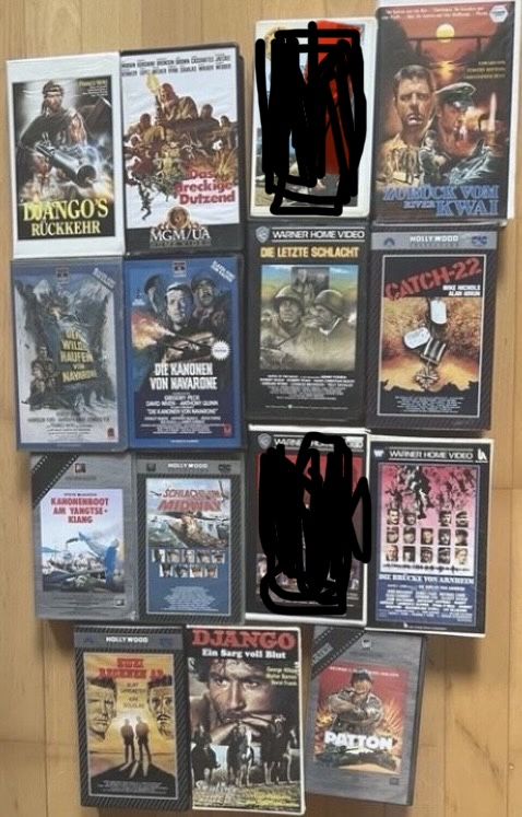 Tutti i VHS: VHS Filme Diverse aus Sammlung – Usato da Aadorf venduto da Schwarzschlumpf1972