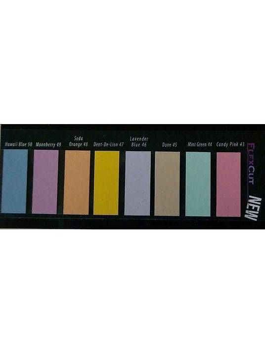 Folien: Flexfolie 8 Pastellfarben Set für kl. Plotter – Neu und originalverpackt aus St. Margrethen SG von Plotterfolien-Shop 1