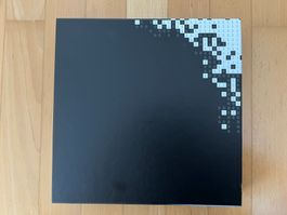 Mosaik Baukasten schwarz-weiss