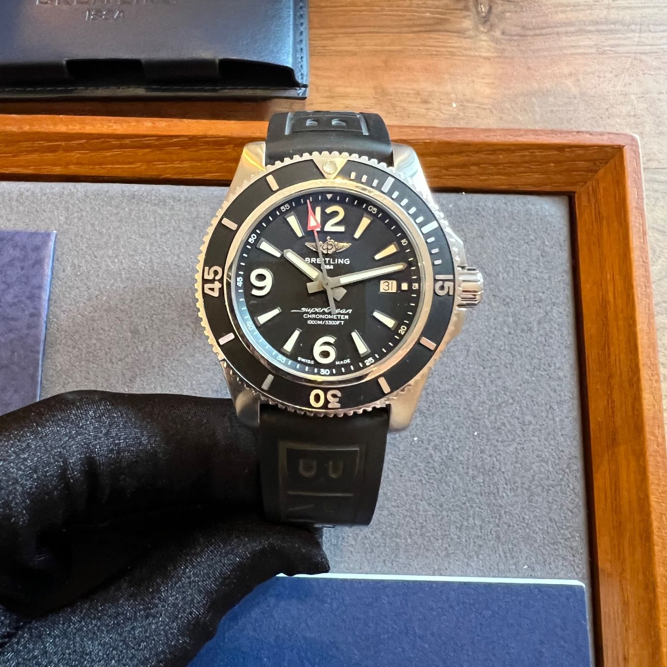 Breitling Uhren: Breitling Superocean II 44 mm Full Set 2020 – Gebraucht aus Carouge GE von  6