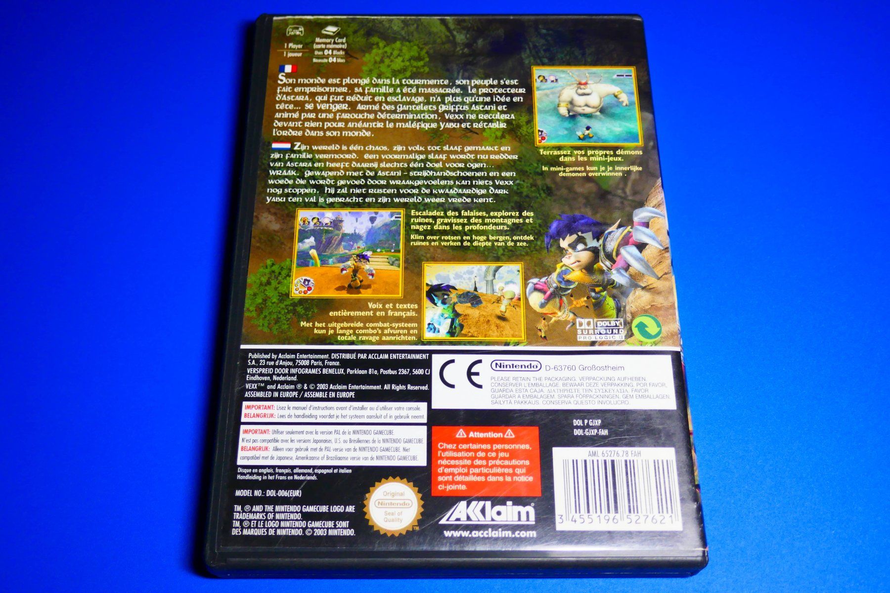 Nintendo Giochi: Vexx - Nintendo GameCube – Usato da Vuarrens venduto da Espace-Retro 2