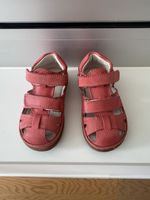 Kindersandalen Elefanten Leder Koralle Grösse 21 gut erhalte