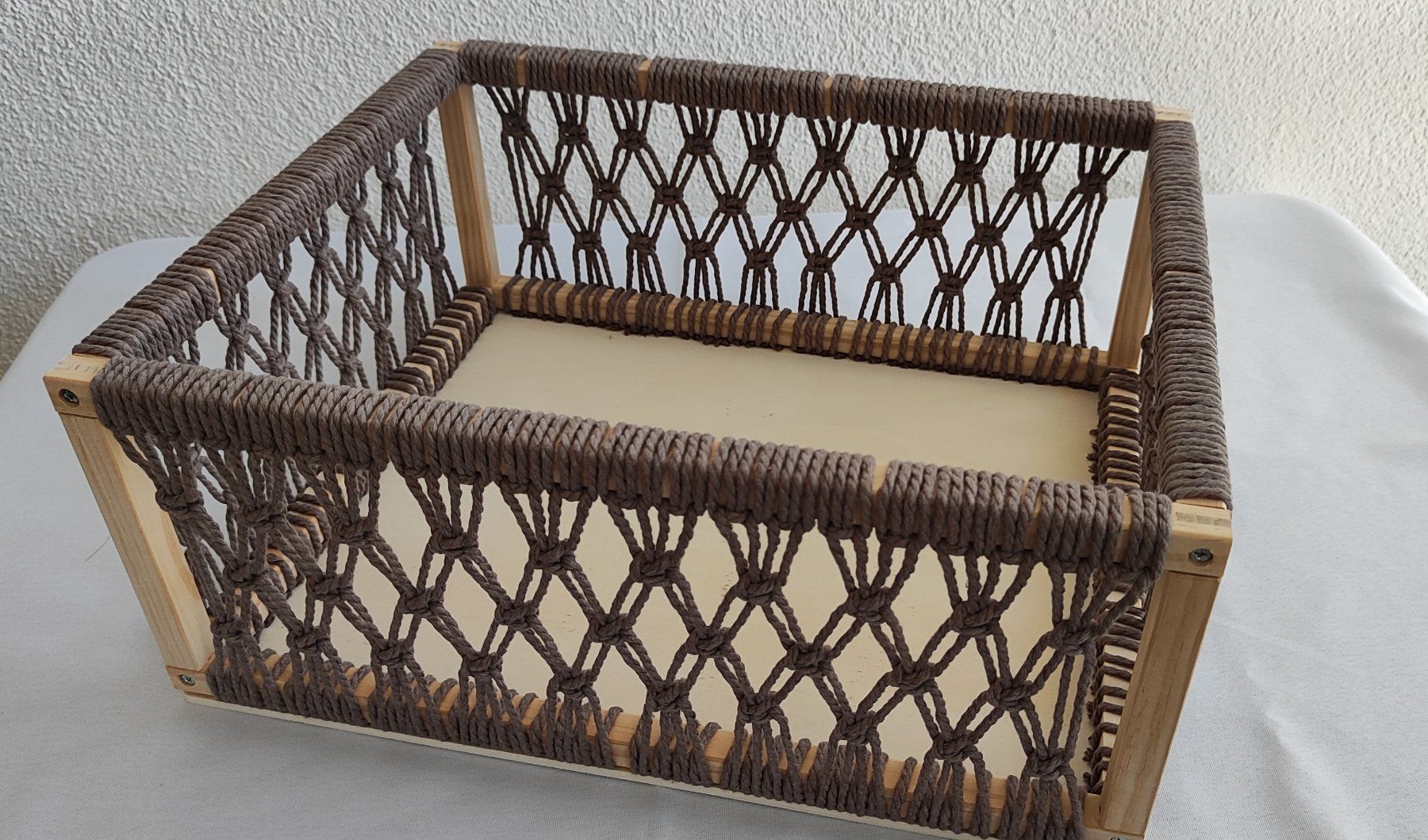 Accessori: Makramee Korb – Nuovo e nell'imballaggio originale da Männedorf venduto da mes_7725