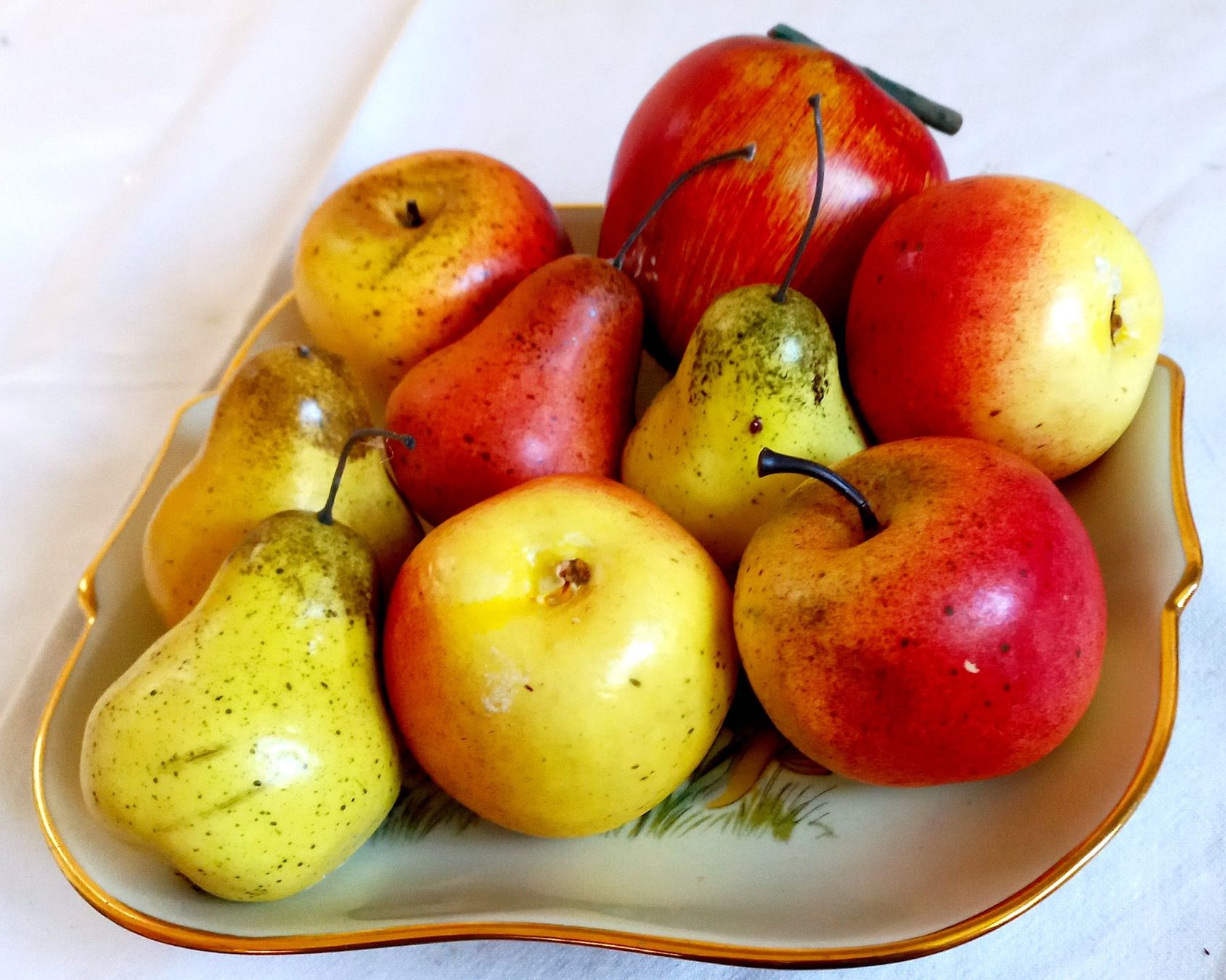 Tutte le decorazioni: Früchtekorb mit Holzfrüchte – Usato da Baar venduto da 2cvbaar 8