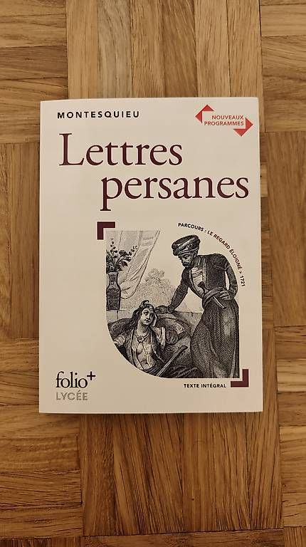 Libri: Lettres persanes Montesquieu – Usato da Reinach BL venduto da yue_9zlz