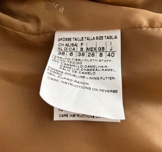 Max Mara Vestes: Blazer MaxMara, Gr. 36, 100 % Camelhaar – D'occasion à Brugg AG par Hellviolett 3