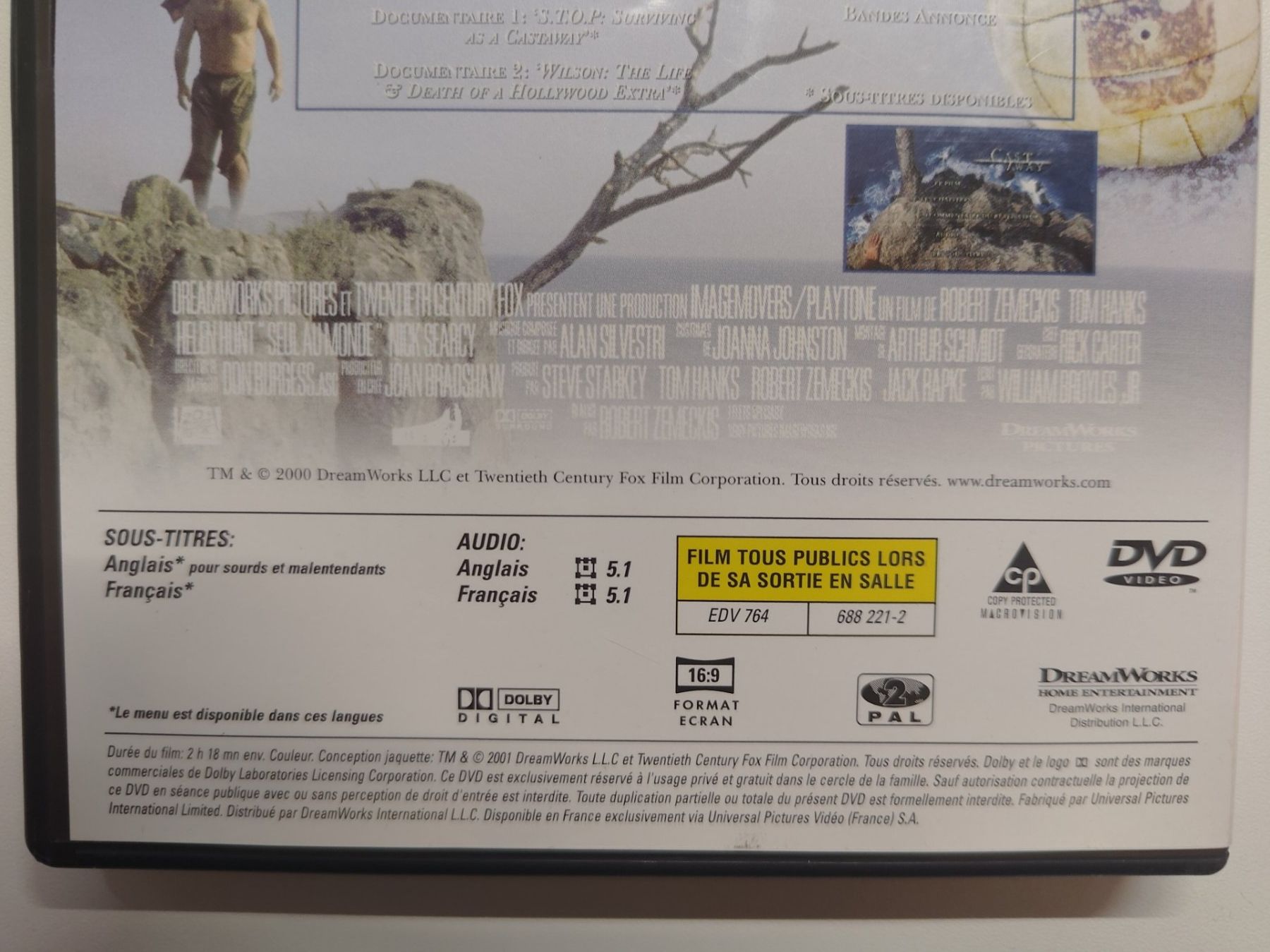 Tutti i DVDs: SEUL AU MONDE – Usato da Liestal venduto da Kratzilla 4