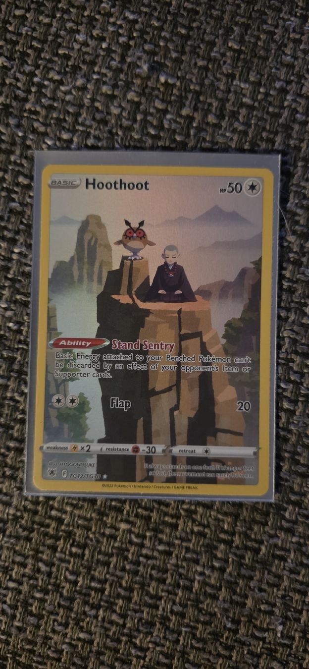 Pokémon Cartes à collectionner: Hoothoot TG12/TG30 Full art – Neuf (Voir description) à Oberentfelden par kerea2001