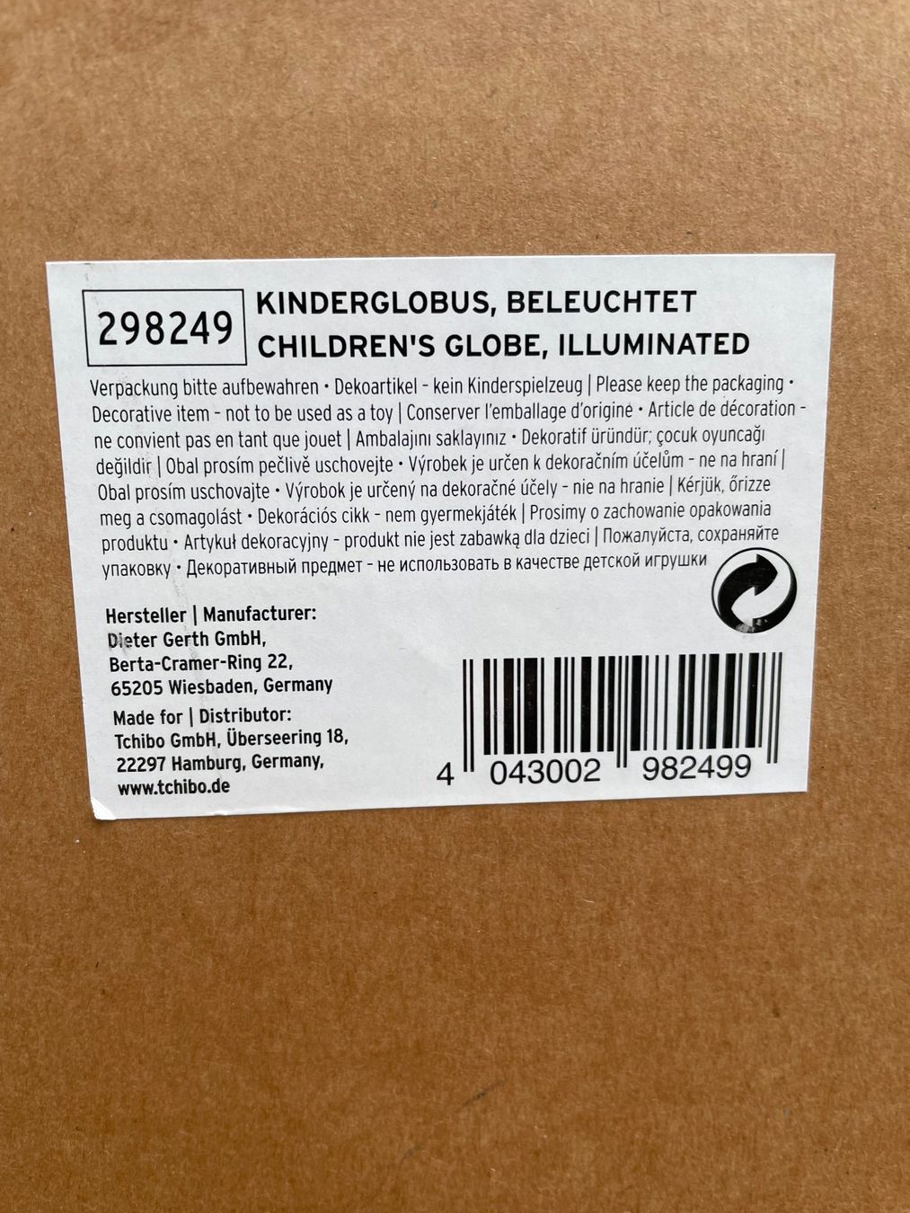 Altro in Decorazioni & Accessori: Kinder-Globus – Usato da Forch venduto da ESELSTEIN 2