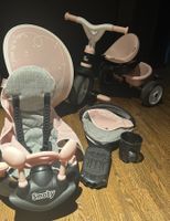 Smoby Baby Driver Dreirad rosa grau gebraucht guter Zustand