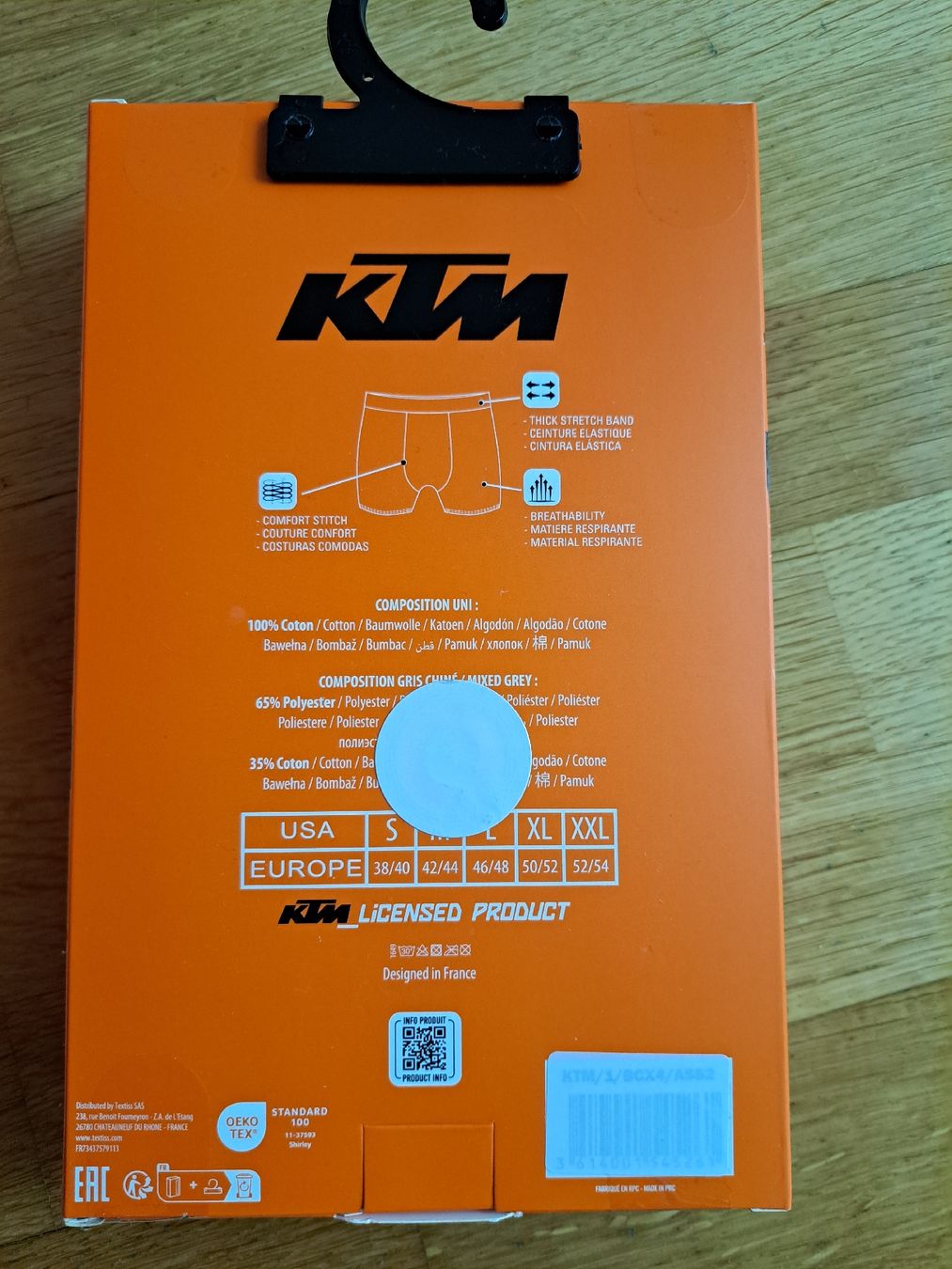 KTM Biancheria intima: KTM Boxershorts, 4er-Pack – Nuovo e nell'imballaggio originale da Morens FR venduto da Kiscica 2