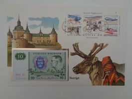 Notenbrief - Schweden 10 Kronen