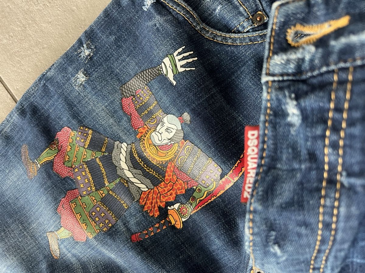 Dsquared2 Jeans: Dsquared2 Samurai jeans uomo 52 – Usato da Mendrisio venduto da fly_9wzx 5