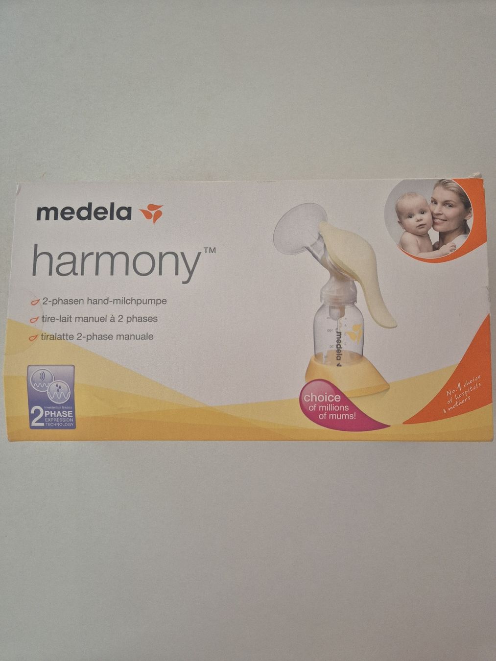 Medela Accessori per l’allattamento: Medela Harmony Hand-Milchpumpe Set – Nuovo (secondo la descrizione) da Zürich venduto da gugm