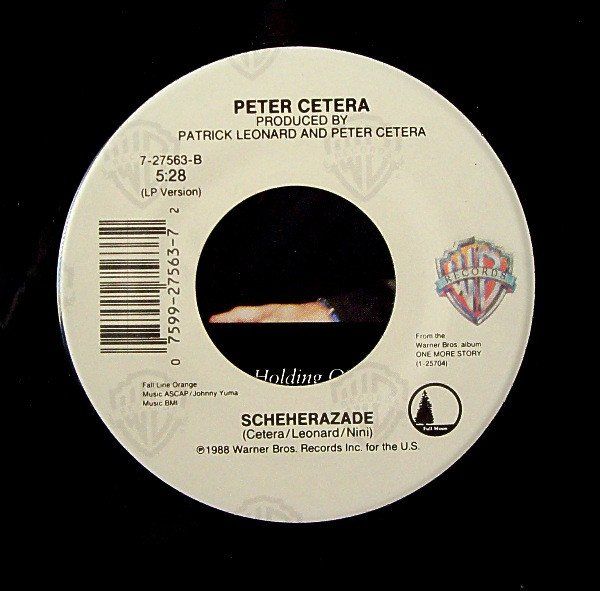Schallplatten: Cetera Peter: Holding Out 7" – Gebraucht aus Steinhausen von Vilivinili 1