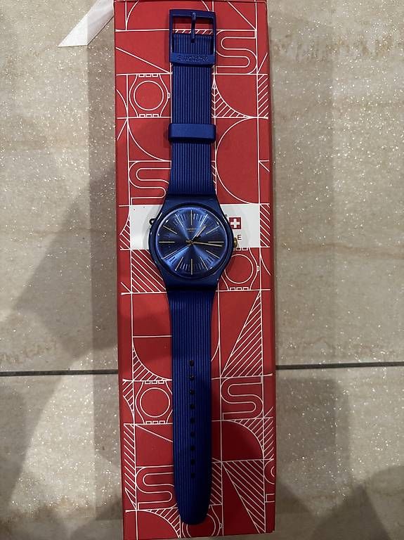 Orologi: OROLOGIO SWATCH SIR BLUE – Nuovo e nell'imballaggio originale da S. Antonino venduto da uss_ksk 1